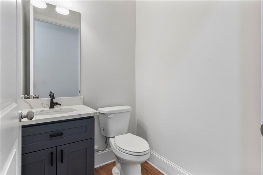 Furnished interior view inside a new home in , Cumming (Image 7).