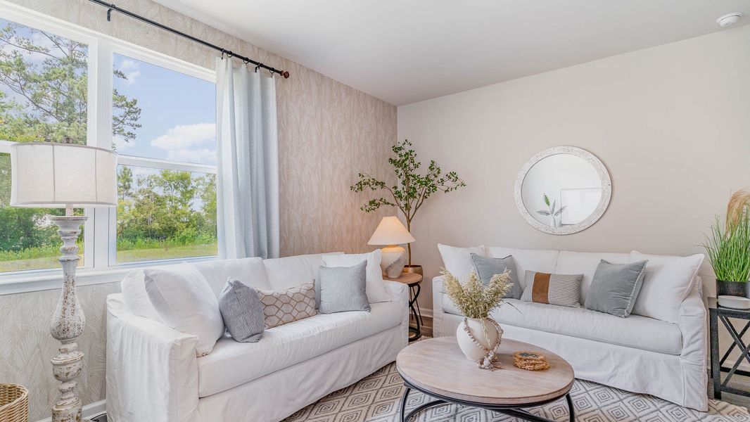 Furnished interior view inside a new home in Auberon Woods, Conway (Image 10).