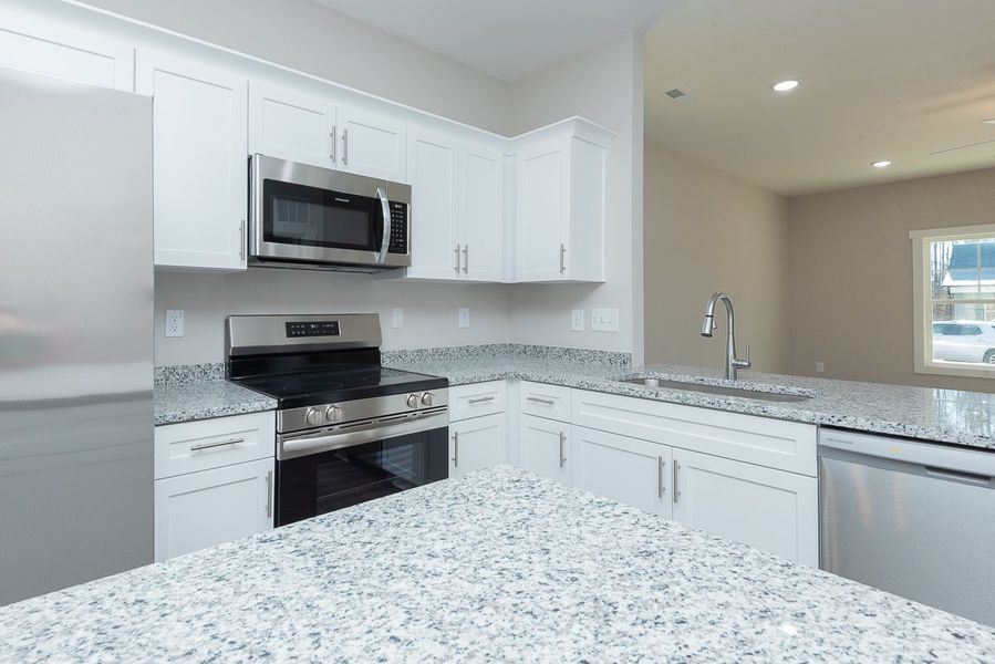 Representative furnished interior of a home built from the Dogwood by Foundation Home Builders LLC in Ambergate II, Rocky Mount (Image 7). Representative furnished interior of a home built from the Dogwood by Foundation Home Builders LLC in Ambergate II, Rocky Mount (Image 7).