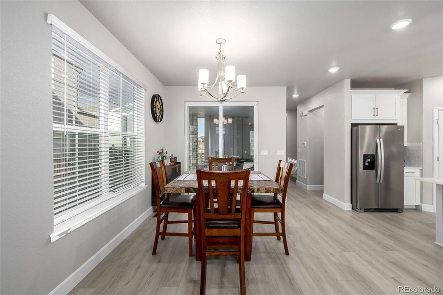 Furnished interior view inside a new home in , Littleton (Image 9).
