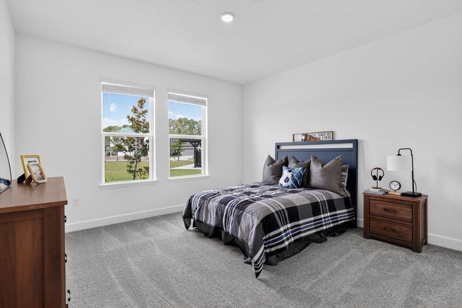 Representative furnished interior of a home built from the Abaco by Taylor Morrison in Ardisia Park, New Smyrna Beach (Image 36).