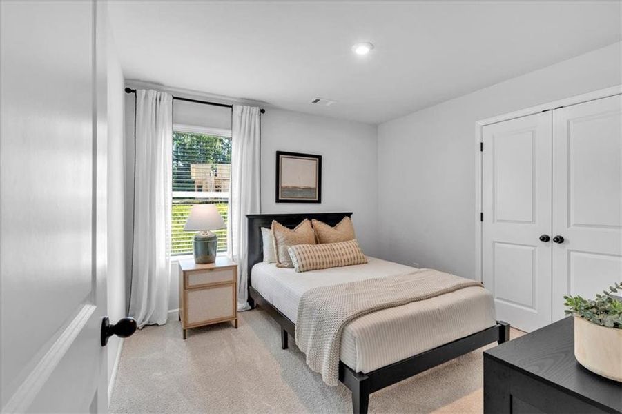 Furnished interior in a model home at Sweetlake Grove in Mableton (Image 35). Furnished interior in a model home at Sweetlake Grove in Mableton (Image 35).