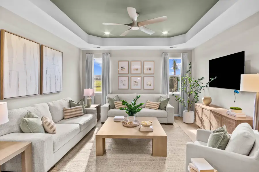 Furnished interior view inside a new home in Heritage Park at Longs, Longs (Image 8).