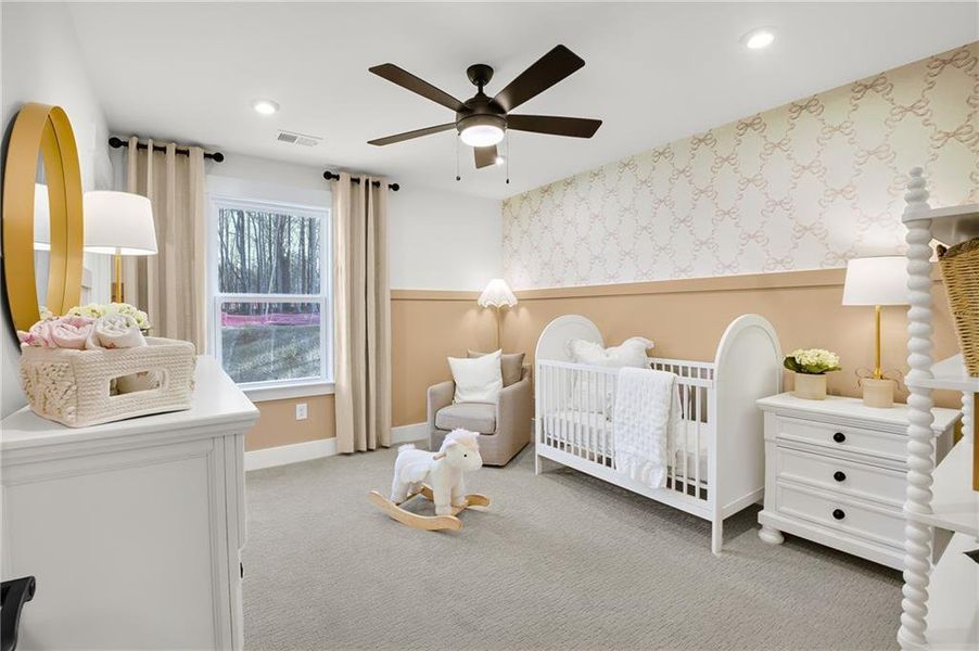 Furnished interior view inside a new home in Ashworth Estates, Powder Springs (Image 20).