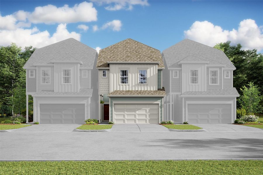 Gorgeous Frances home design by K. Hovnanian Homes with elevation E in beautiful Cloverdale. (*Artist rendering used for illustration purposes only.)