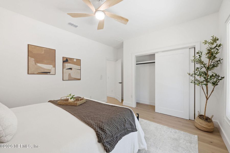 Furnished interior view inside a new home in , Jacksonville Beach (Image 37).