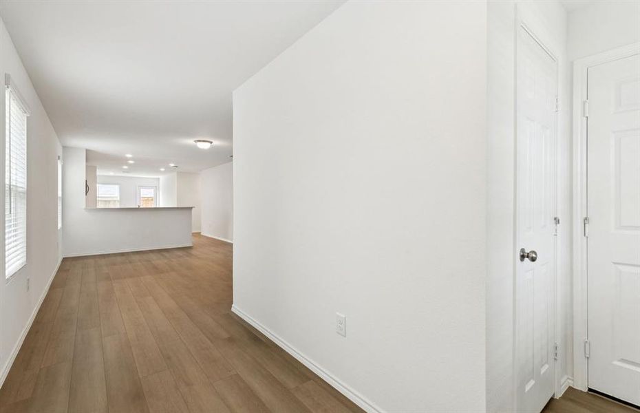 Welcoming entry into home