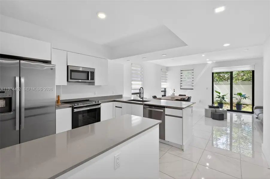 Furnished interior view inside a new home in , Dania Beach (Image 10).