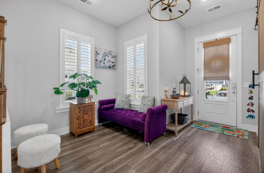 Furnished interior view inside a new home in Carnes Crossroads, Summerville (Image 12).