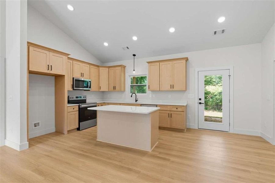 Furnished interior view inside a new home in , Toccoa (Image 8). Furnished interior view inside a new home in , Toccoa (Image 8).