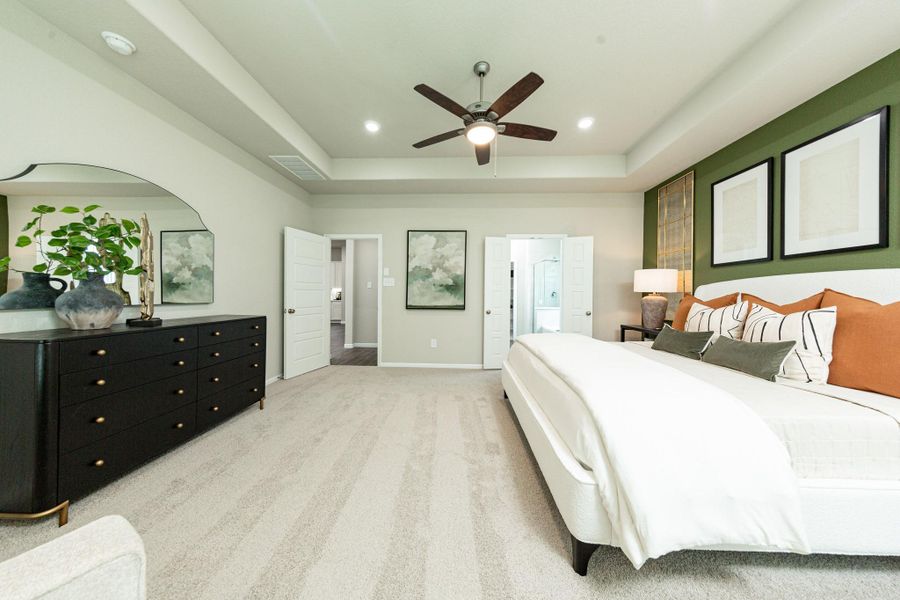 Furnished interior view inside a new home in River Ranch, Dayton (Image 14). Furnished interior view inside a new home in River Ranch, Dayton (Image 14).