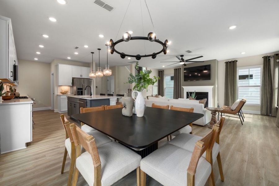 Representative furnished interior of a home built from the Ramblewood by Pulte Homes in Brio, Knightdale (Image 16). Representative furnished interior of a home built from the Ramblewood by Pulte Homes in Brio, Knightdale (Image 16).