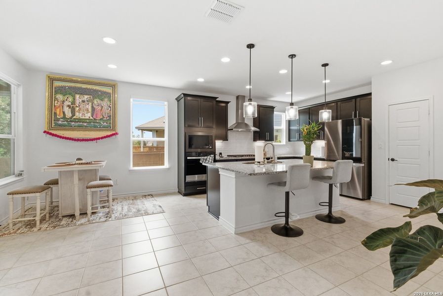 Furnished interior view inside a new home in Davis Ranch, San Antonio (Image 6).