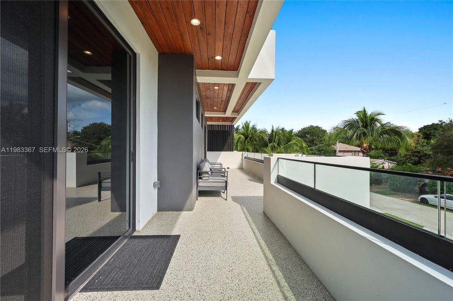 Exterior details and patio area of a home in , Fort Lauderdale (Image 52).