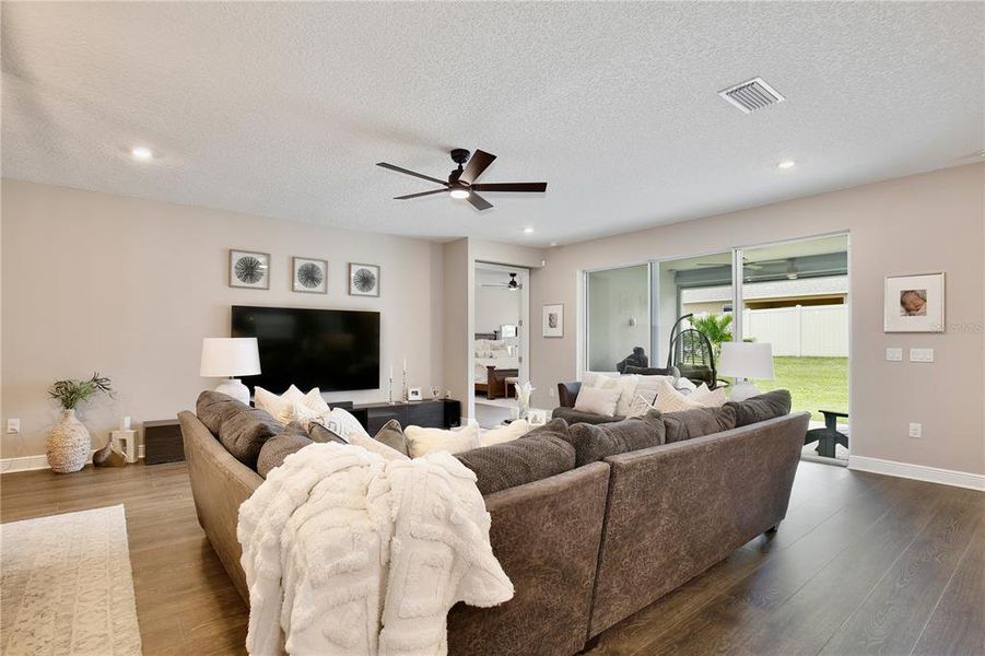 Furnished interior view inside a new home in , Clermont (Image 48). Furnished interior view inside a new home in , Clermont (Image 48).