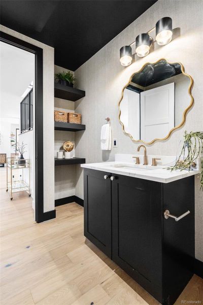 Furnished interior view inside a new home in , Denver (Image 29).