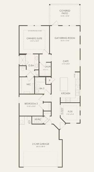 Del Webb Homes, Contour floor plan