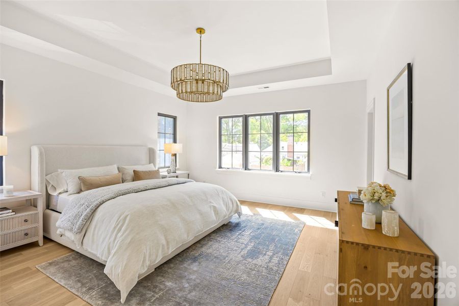 Furnished interior view inside a new home in , Charlotte (Image 7).