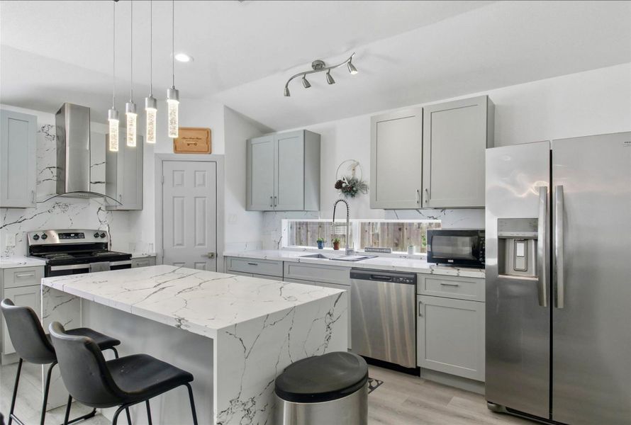 Furnished interior view inside a new home in , Houston (Image 10).