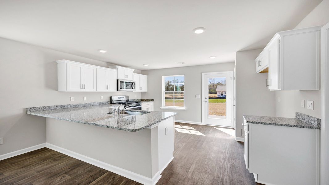 Furnished interior view inside a new home in The Park at Wilkinson, Orangeburg (Image 3).