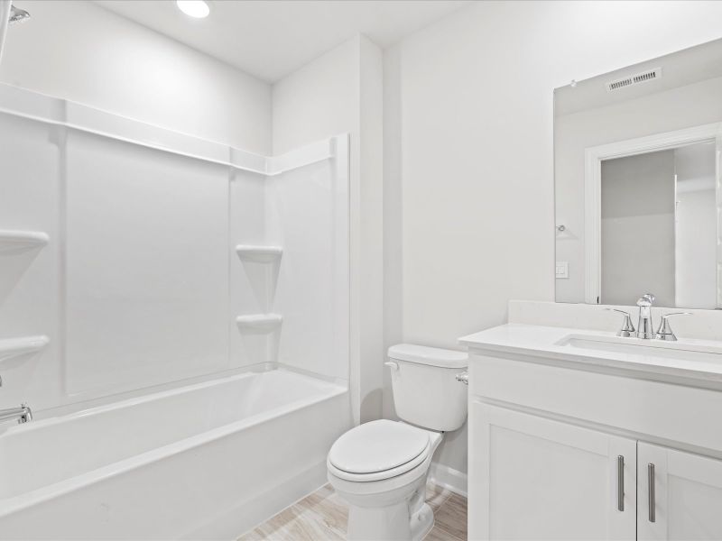 Furnished interior view inside a new home in Valentine Townes, Greer (Image 7).