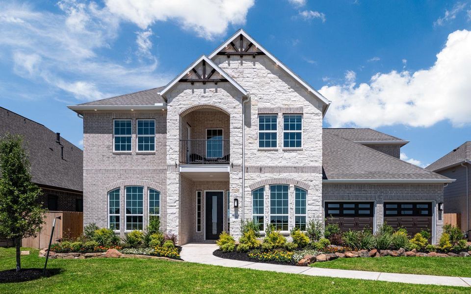 Front exterior of a new home in High Park Hill, Arrington, TN, highlighting curb appeal (Image 22).