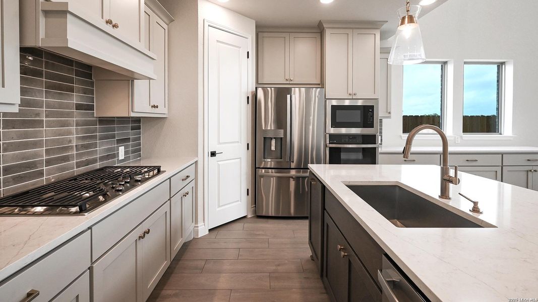 Furnished interior view inside a new home in Legacy at Lake Dunlap, New Braunfels (Image 10).