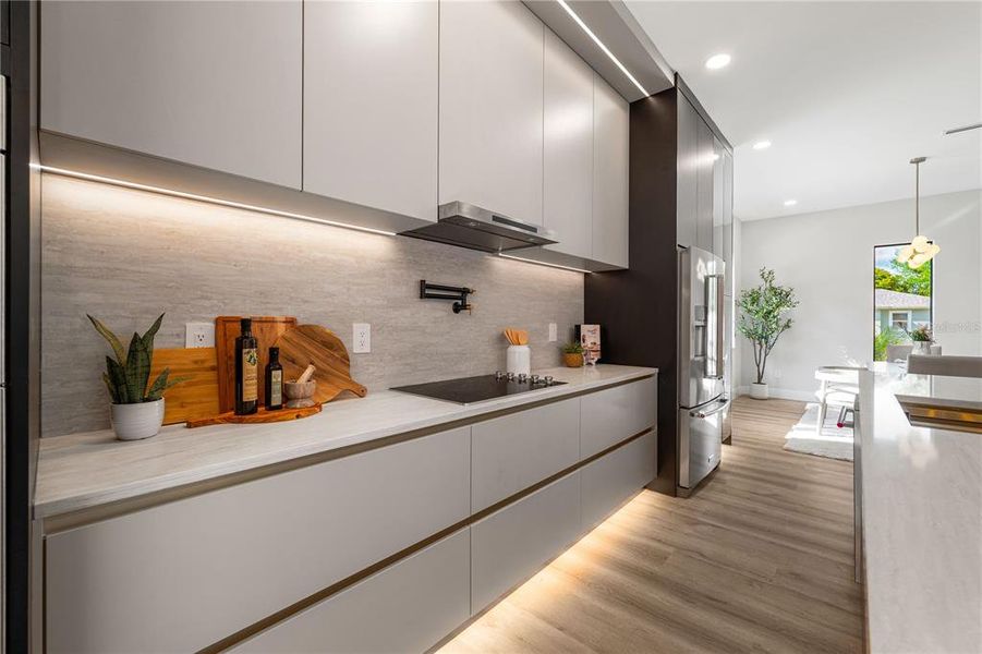 Furnished interior view inside a new home in , Tampa (Image 19).