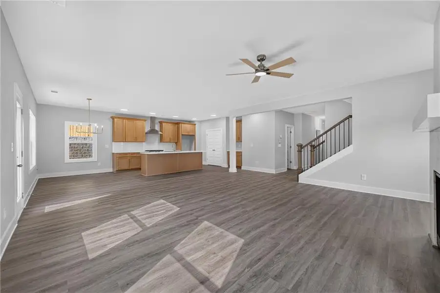 Spacious, unfurnished interior of a new home in , Atlanta (Image 35). Spacious, unfurnished interior of a new home in , Atlanta (Image 35).
