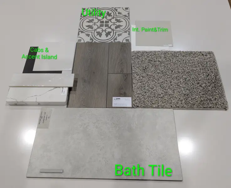 Sample of building materials used in homes in Horizons at Bankston Estates, Alvarado (Image 4). Sample of building materials used in homes in Horizons at Bankston Estates, Alvarado (Image 4).