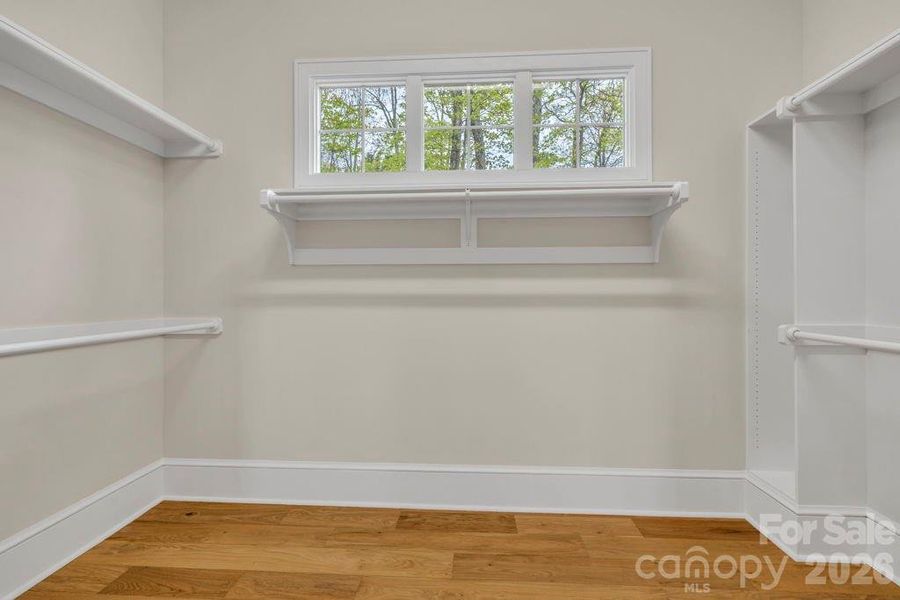 Main-level primary suite