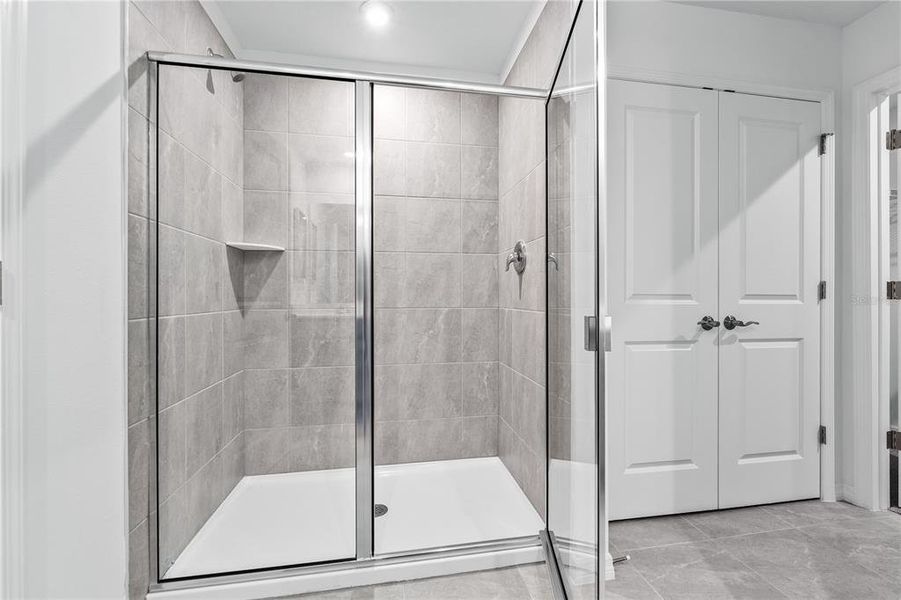 Furnished interior view inside a new home in Oakfield Trails, Parrish (Image 42). Furnished interior view inside a new home in Oakfield Trails, Parrish (Image 42).