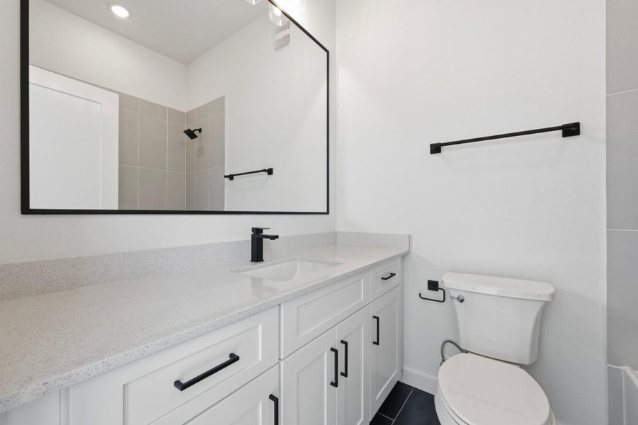 Furnished interior view inside a new home in , Austin (Image 12).