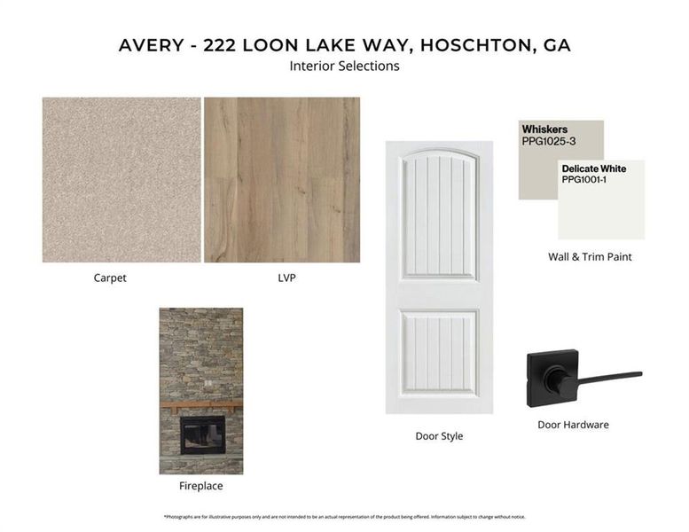 Sample of building materials used in homes in Twin Lakes, Hoschton (Image 5).