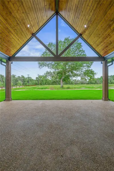 Exterior details and patio area of a home in , College Station (Image 4).