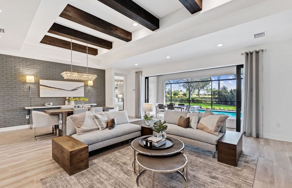 Furnished interior view inside a new home in Terreno, Naples (Image 11). Furnished interior view inside a new home in Terreno, Naples (Image 11).