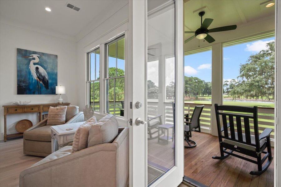 Furnished interior view inside a new home in , Johns Island (Image 41).