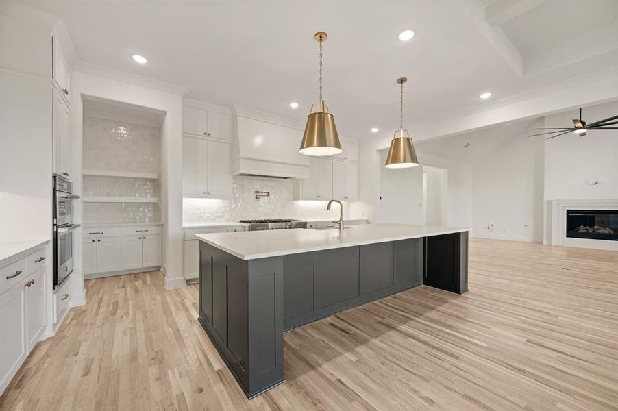 Furnished interior view inside a new home in , Haslet (Image 9).