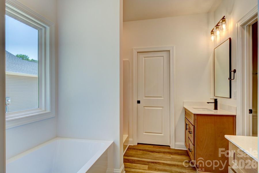 Furnished interior view inside a new home in , Cherryville (Image 8).
