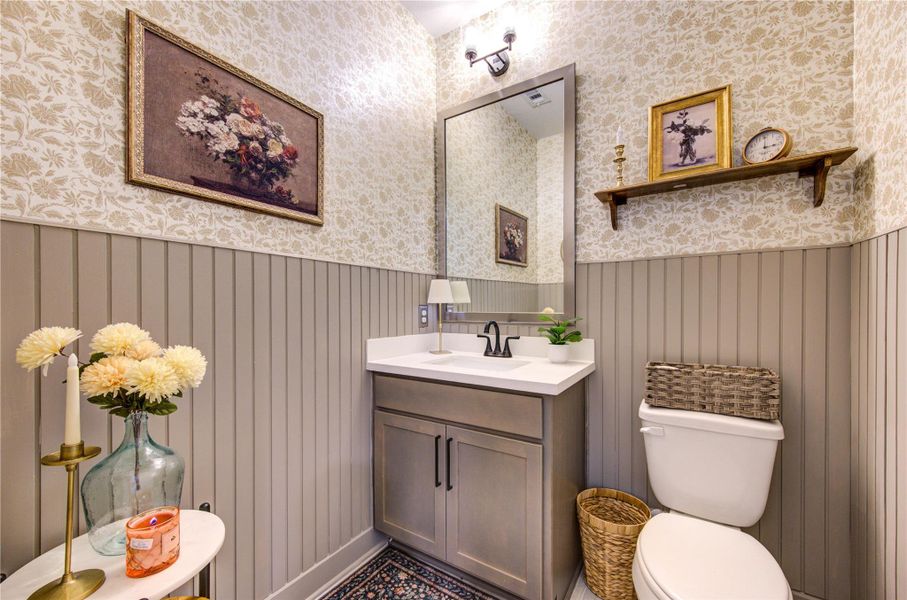 Guest half bath