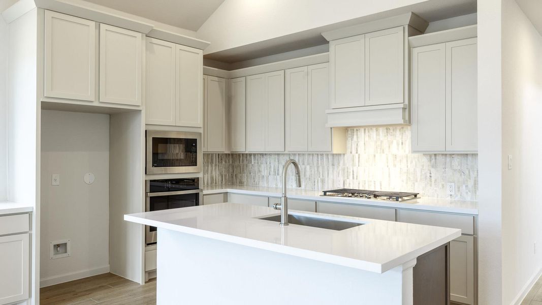 Furnished interior view inside a new home in Santa Rita Ranch - Tierra Rosa, Liberty Hill (Image 6).