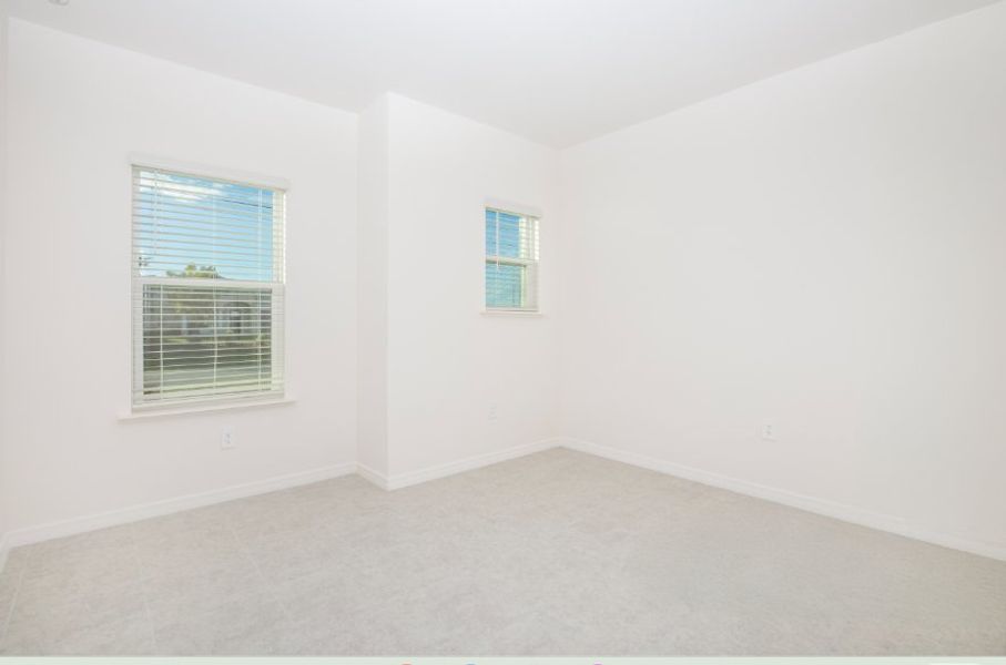 Spacious, unfurnished interior of a new home in Burnt Store, Cape Coral (Image 9). Spacious, unfurnished interior of a new home in Burnt Store, Cape Coral (Image 9).