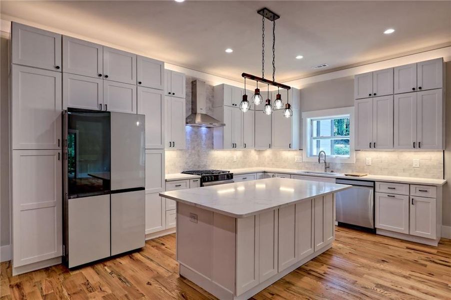 Furnished interior view inside a new home in , Clayton (Image 48).