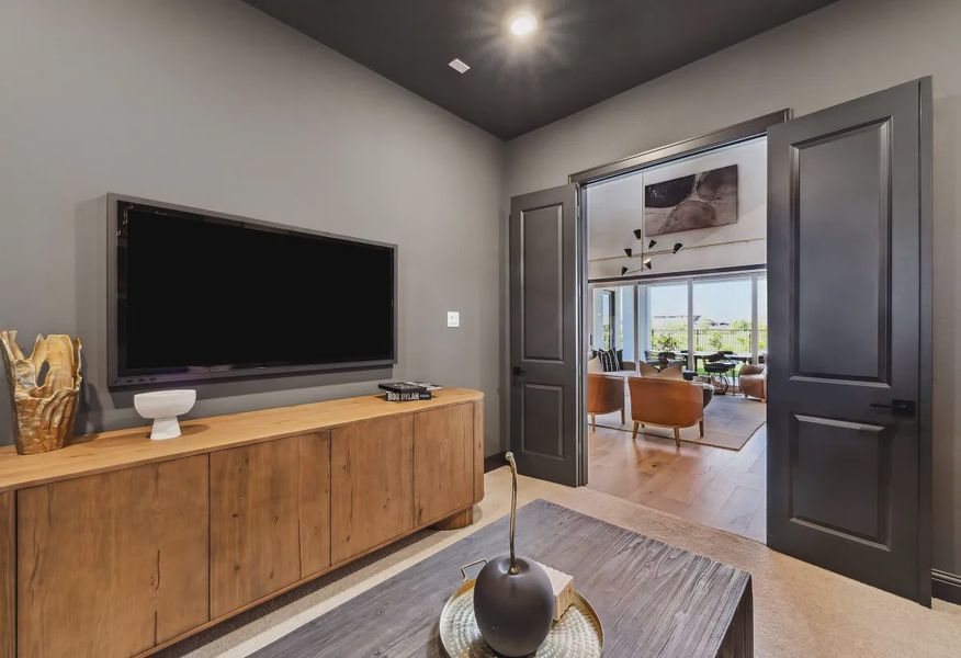 Plan 5058 media room - staged - 11 of 26 Plan 5058 media room - staged - 11 of 26