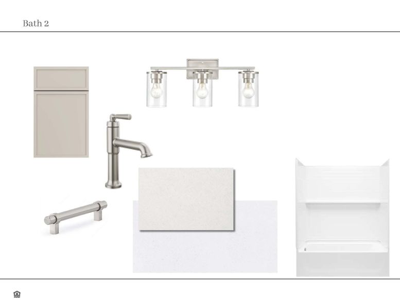 Sample of building materials used in homes in The Domus Collection at Midtown Nexton, Summerville (Image 23).