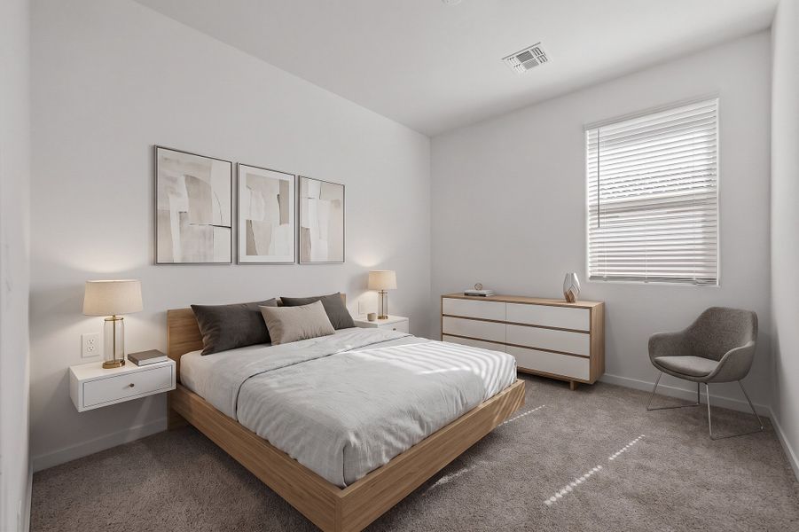 Furnished interior view inside a new home in Bethany Grove, Glendale (Image 12).