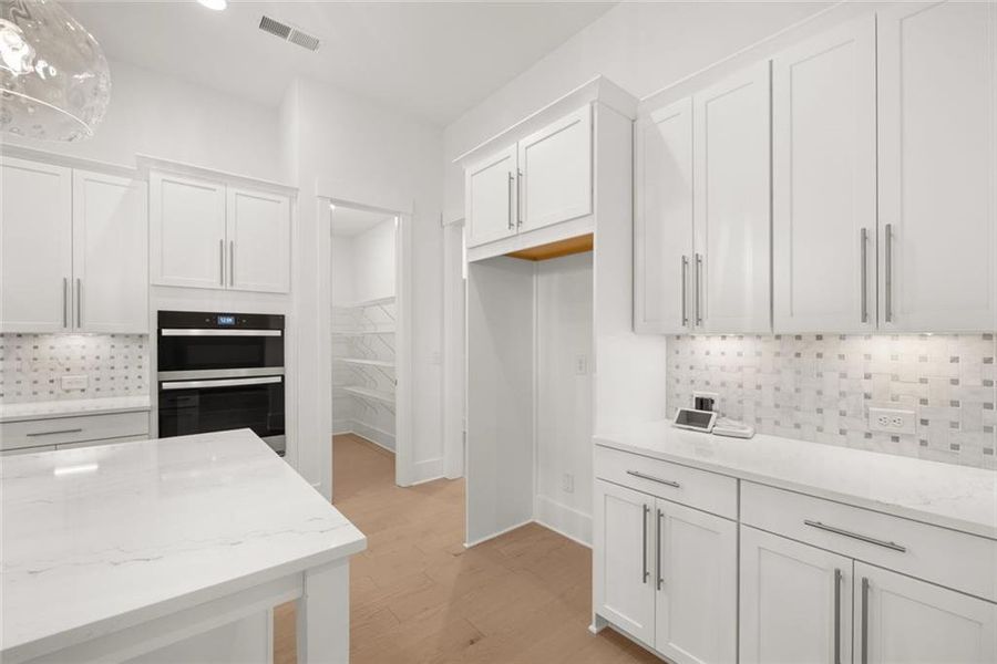 Furnished interior view inside a new home in Soleil Belmont Park, Canton (Image 8).