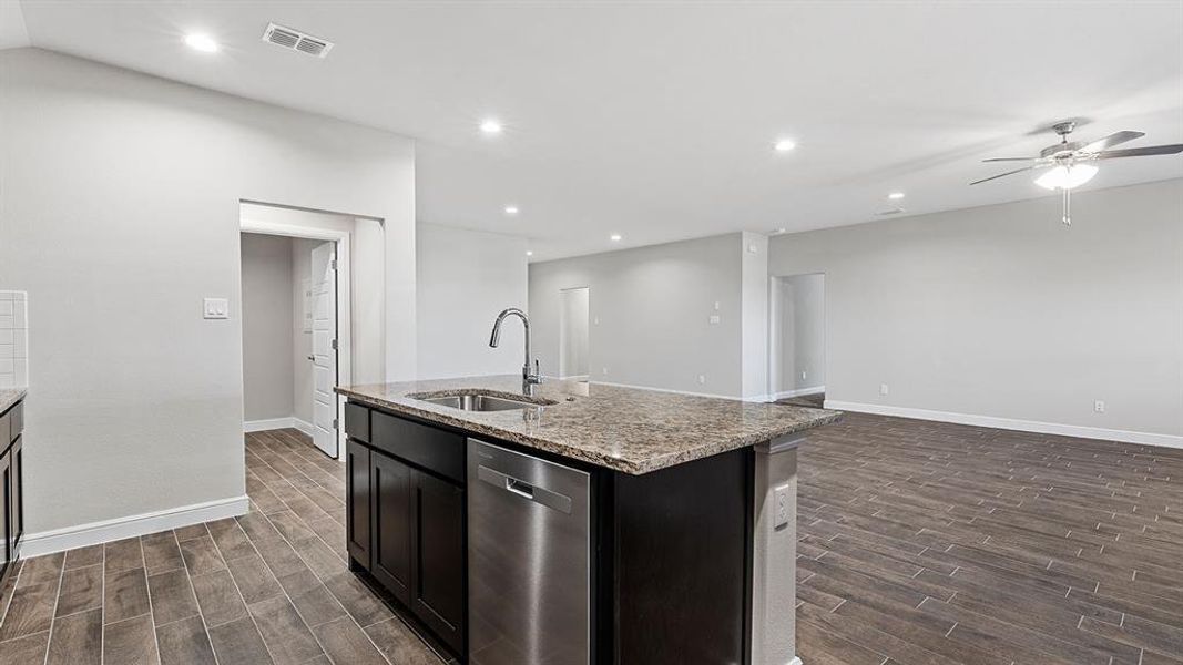 Furnished interior view inside a new home in Legado, Cleburne (Image 7). Furnished interior view inside a new home in Legado, Cleburne (Image 7).