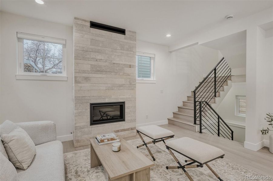 Furnished interior view inside a new home in , Denver (Image 15).