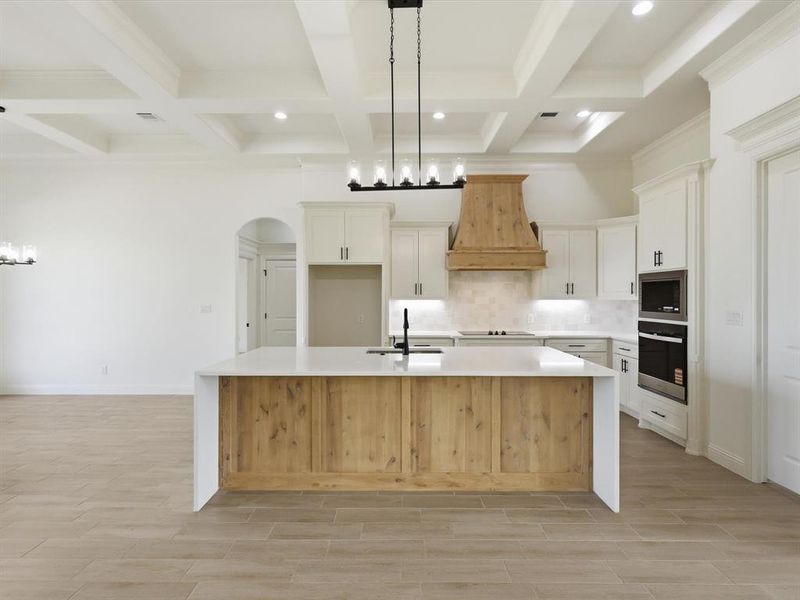 Furnished interior view inside a new home in , Weatherford (Image 6).